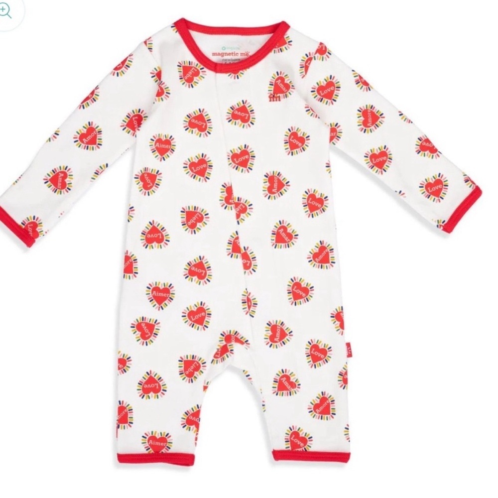 Magnetic Me Love Language Magnetic Coverall NWT